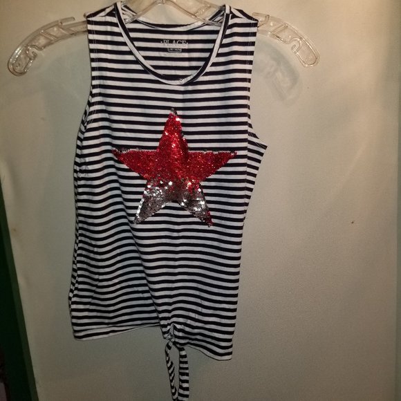 The Children's Place Other - Star Sequin Tank Top